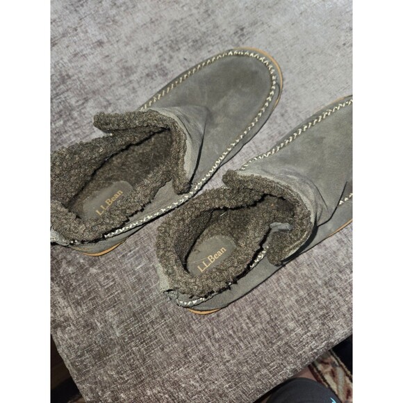 Mens L.L. Bean Mountain Slippers size 12 - Picture 4 of 7